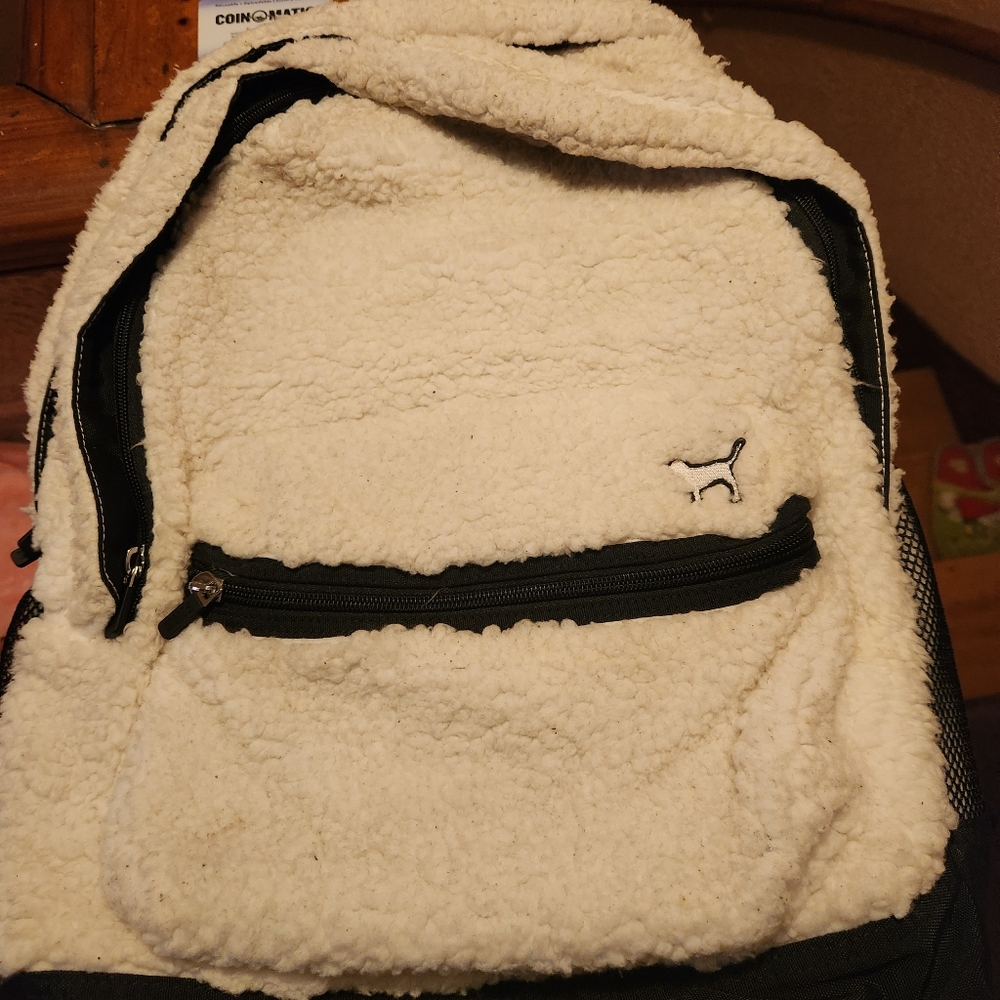 Sheepskin Pink Backpack